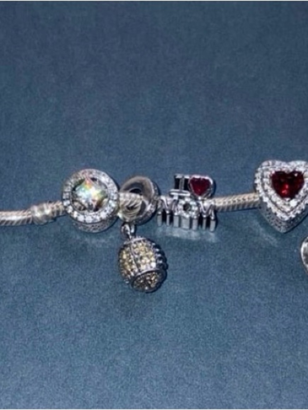 Beautiful Pandora Sparkling Barrel Pre Styled Bracelet S925 - Picture 8 of 11